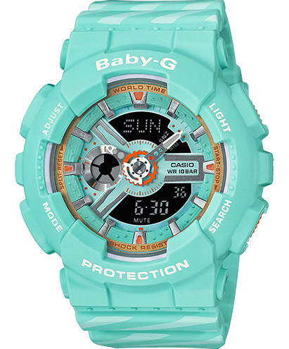 g shock mint green